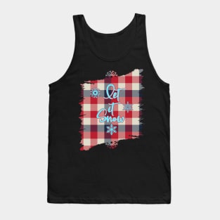 Let it Snow-Merry Christmas Design Shirts Tank Top